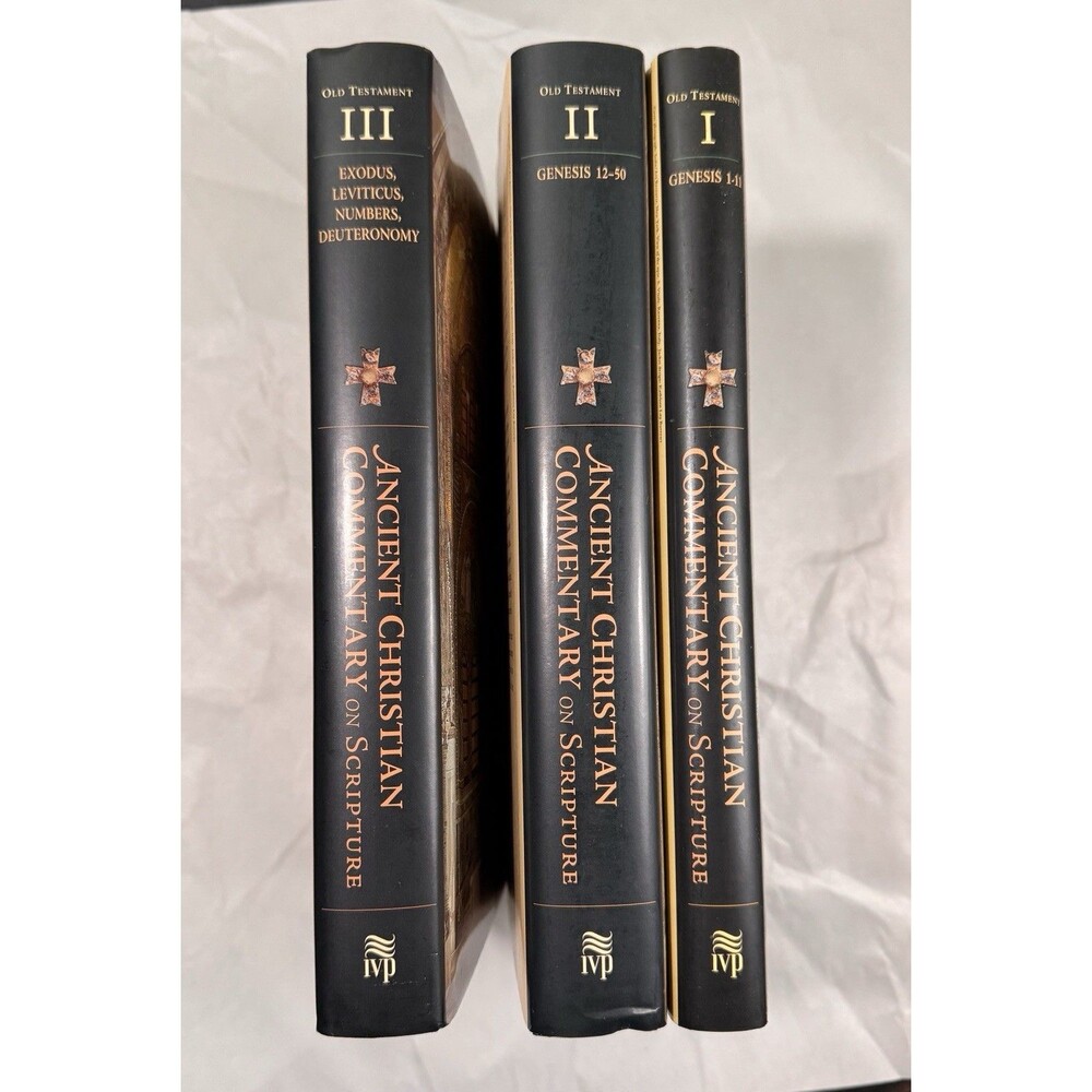 Ancient Christian Commentary on Scripture Vol I,II,III Old Testament Hardback